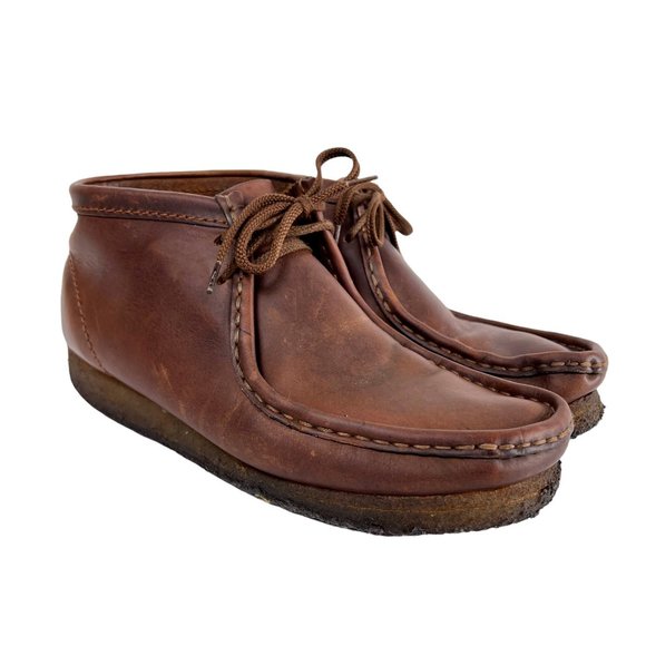 Leather Comfort Shoes Chukka Boots 